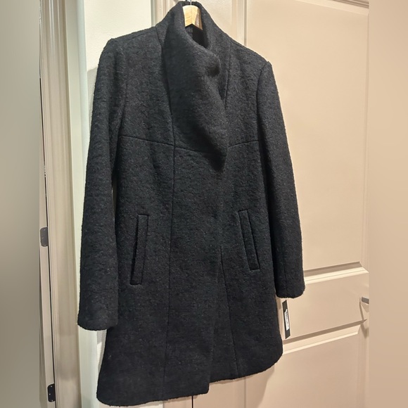 KENNETH COLE Boucle Wool-blend Coat, size XS, NWT - Picture 2 of 6
